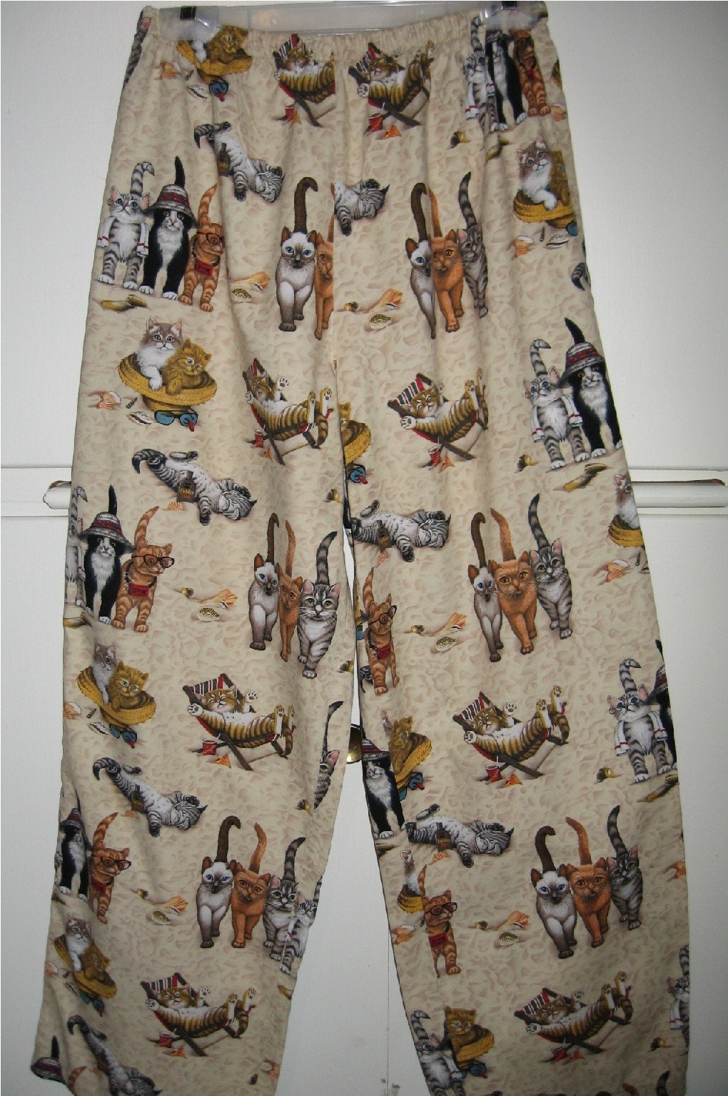 Cute Cat Pajama Bottoms or Lounge Pants