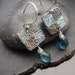 I got the Blues - Fine Silver and Blue Fluorite Briolettes