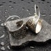 All That Jazz Medium Fine Silver Hoops