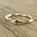 Star Ring - Vermeil - Gold Dipped Silver - Free Shipping