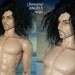 Black Tibetan Lambswool with White Tips Wig for EID Bjd Soom Iplehouse Male BJD dolls Laurie Lenz ANGELS Fantaisie Wigs