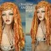 OOAK Dredlock Wig for SD Bjd Soom Dollfie Iplehouse Wiggs dolls (Tropical Mangoes) Laurie Lenz ANGELS Fantaisie Wigs