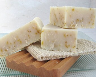Citrus Scrub Organic Handmade Soap Olive Oil Soap, Cold Process