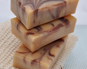Patchouli Vanilla Organic Handmade Soap, Cold process soap, shea butter soap