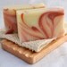 Peppermint Swirl Handmade Organic Soap, Cold Process Olive Oil Soap