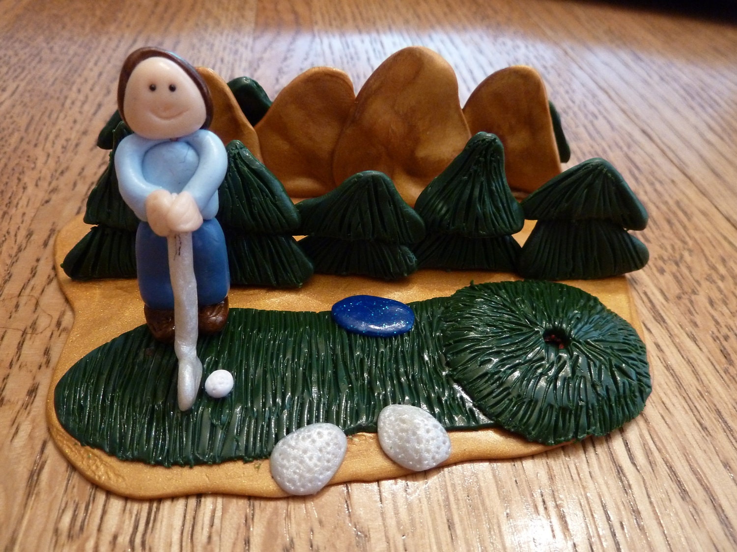 Golf Business Card Holder by sunshinesu54 on Etsy