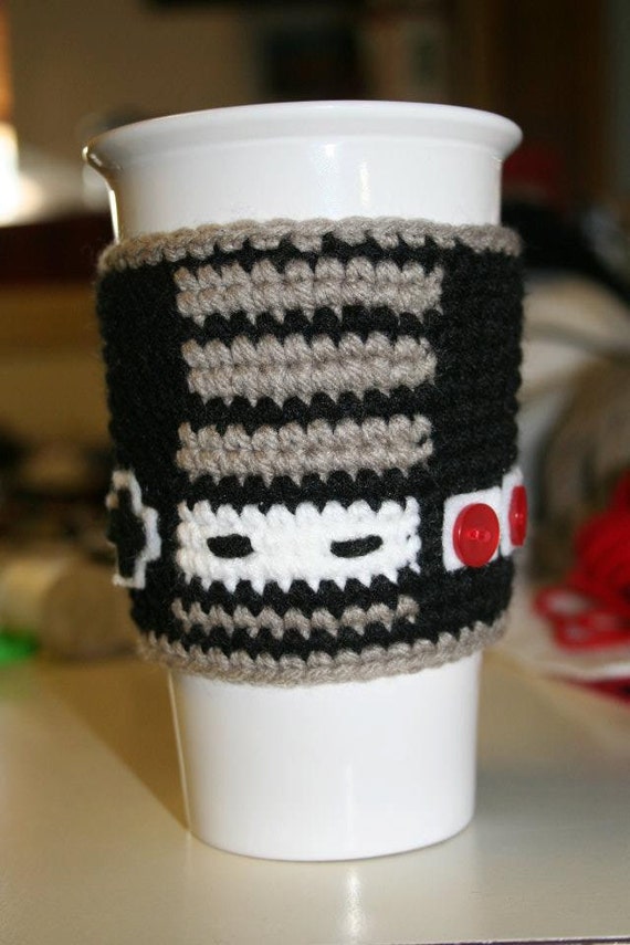 Items similar to Nintendo Classic Controller Cup Cozy on Etsy