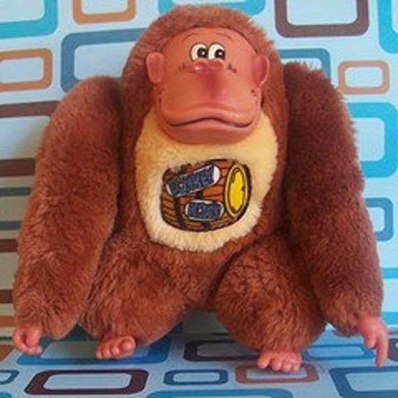 donkey kong plush doll