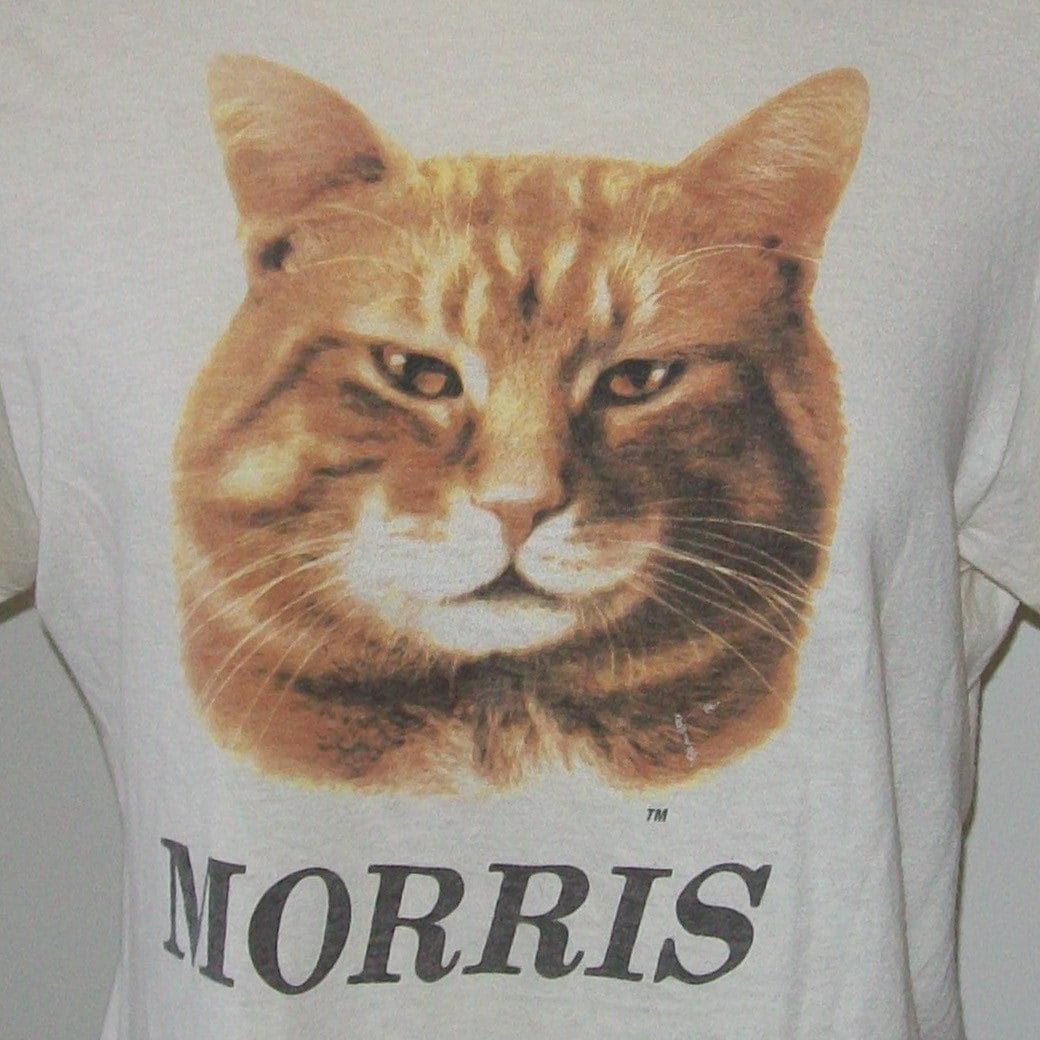 morris the cat t shirt