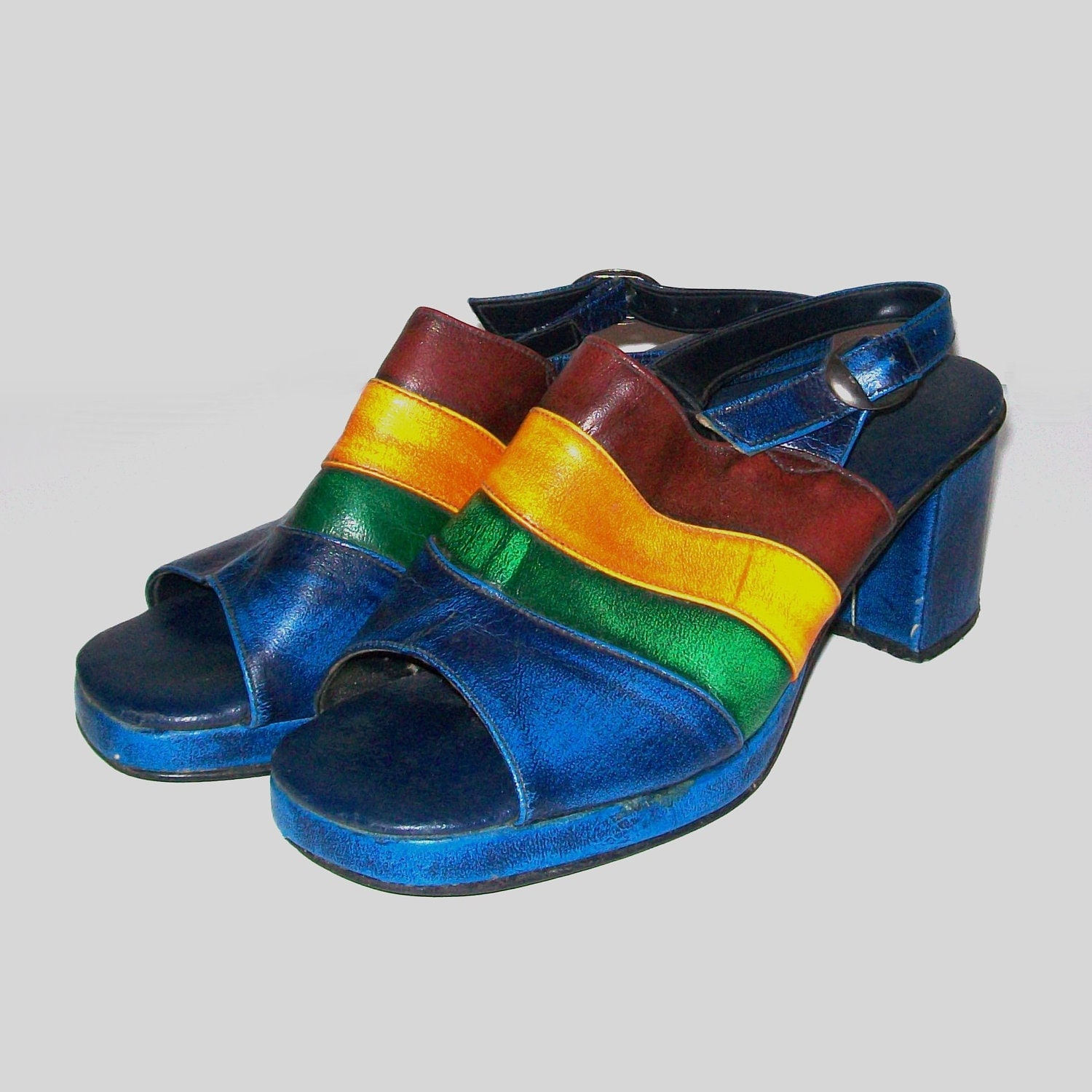 60s style sandals