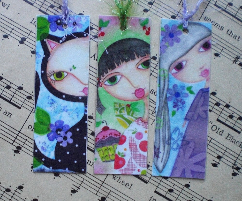 MIni Markers Bookmark Set