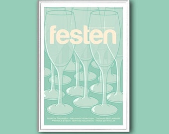 Festen, or The Celebration, movie poster in various sizes