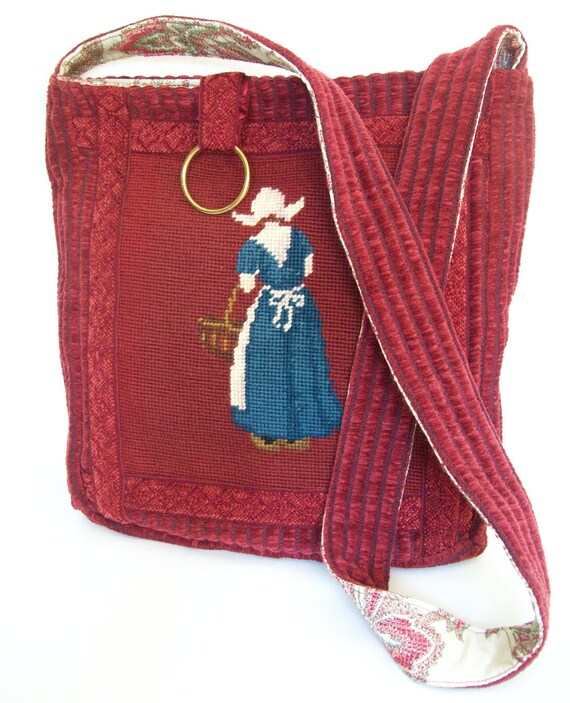 COUPON CODE SALE Vintage Dutch needlepoint by yimmekedesign