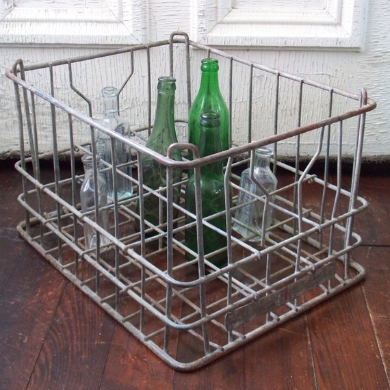 Large Industrial Divided Metal Crate