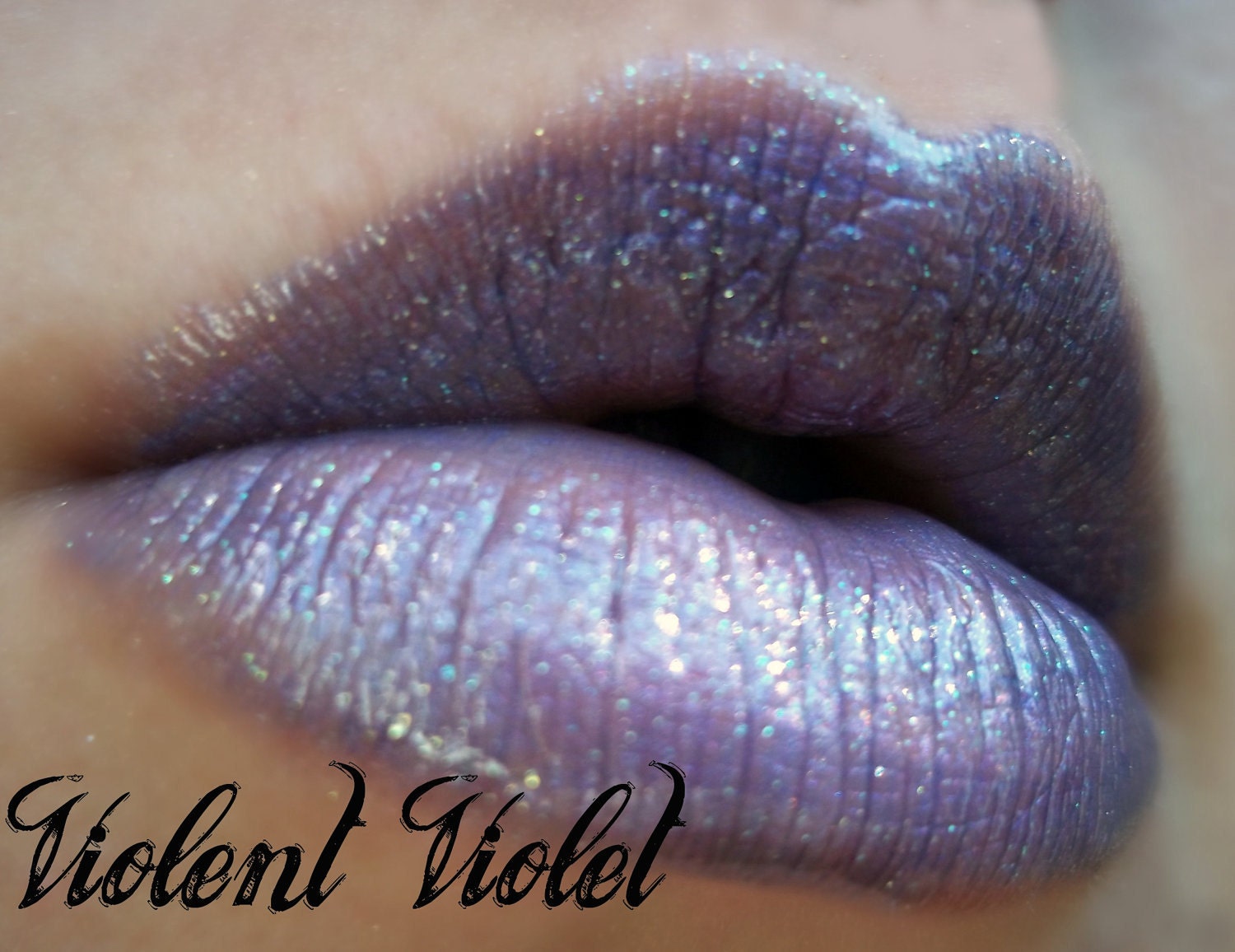 Kiss My Lips Violent Violet Lip Gloss Violet with