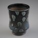Cup, Blue with Bluer Spots Yunomi