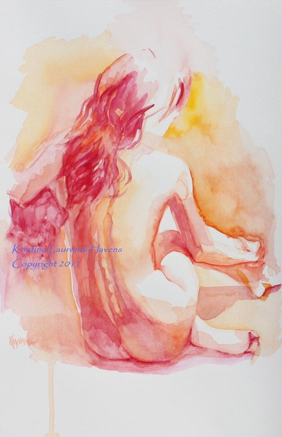 Nude Water Color 23