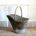1900s WW II Relic British Coal Bucket, Survived the Blitz in London