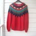 Reserved for Kathleen Vintage Southwestern Style Chunky Knit Sweater Sz S/M
