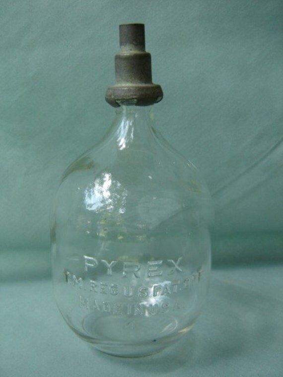 Vintage Pyrex Glass Lab Bottle Geekery