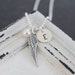 Guardian Angel Necklace..Personalized Necklace Hand Stamped Necklace Sterling Silver Angel Wing Necklace Rememberance Necklace