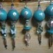 Ovarian Cancer Awareness Ornaments set of 5 different