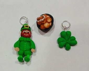 St. Patrick's Day Charms 3 pc.