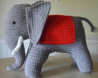 Crochet Elephant Pattern from 1940s