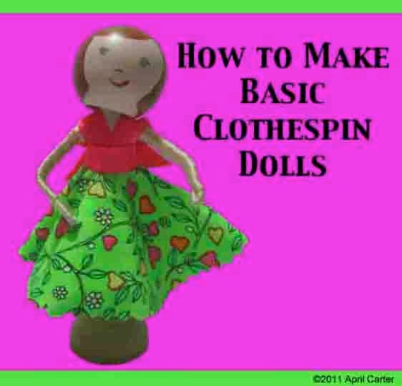 Clothespin Doll Tutorial