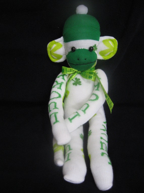 fuzzy st patricks day socks