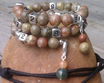 Autumn Jasper Nursing Bracelet