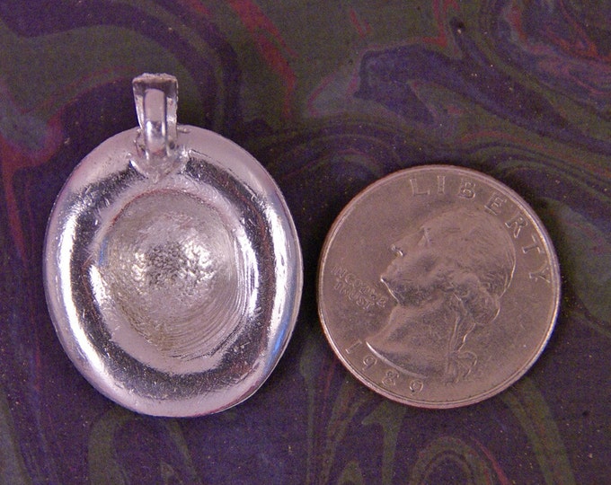 Dimensional Pewter Cowboy Hat Pendant