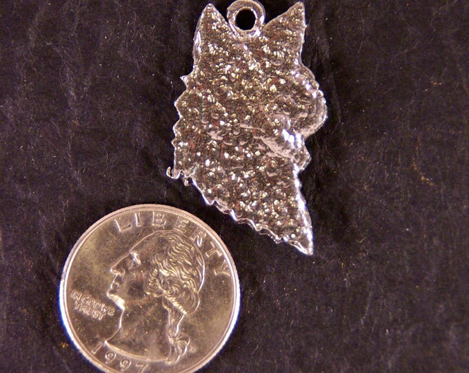 Pewter Wolf Pendant