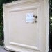 HUGE Architectural Salvage Magnetic Memo Board from Antique Ceiling Tin 2ftx2ft