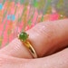 vintage simple jade ring