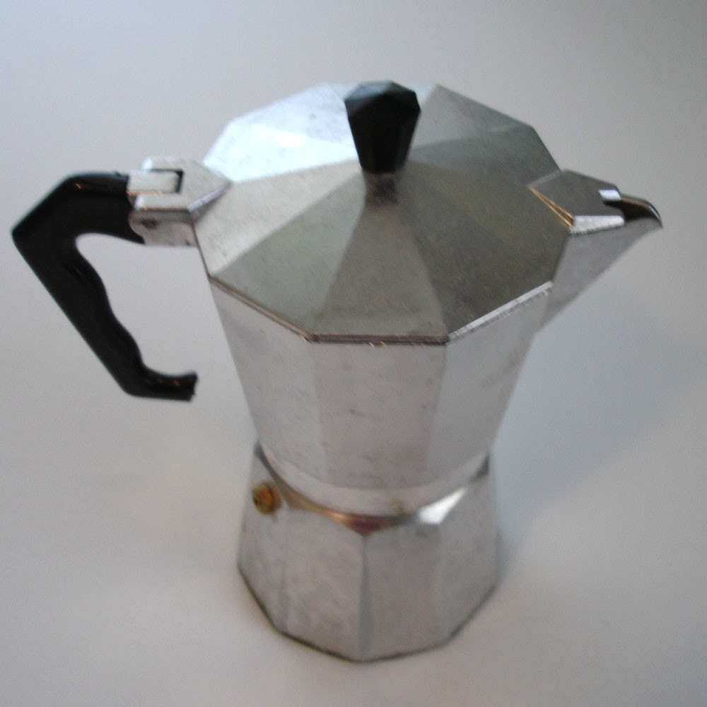 SALE vintage Italian stove top espresso coffee pot
