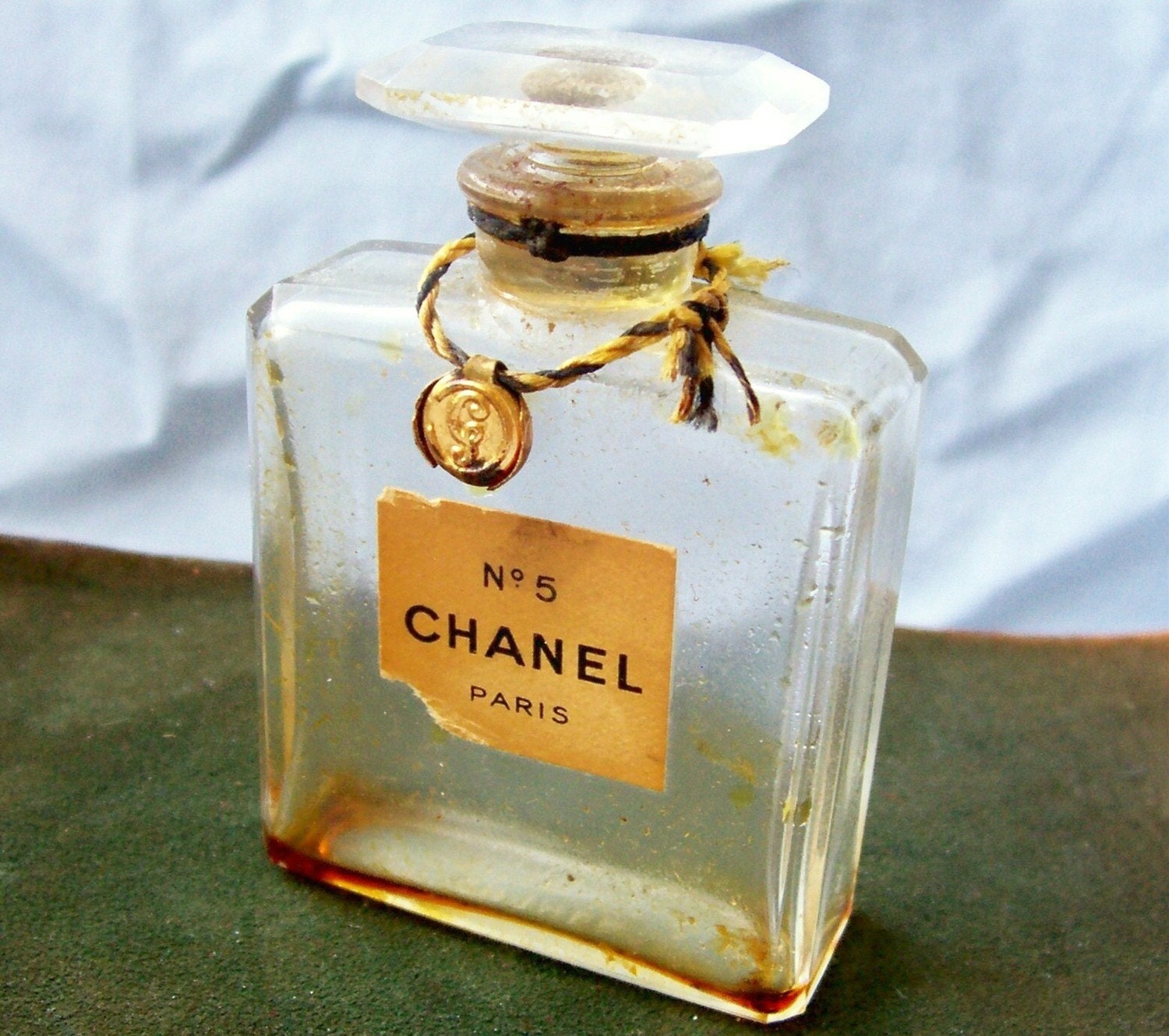 Vintage Small Chanel No 5 Empty French Perfume Bottle | Hot Sex Picture