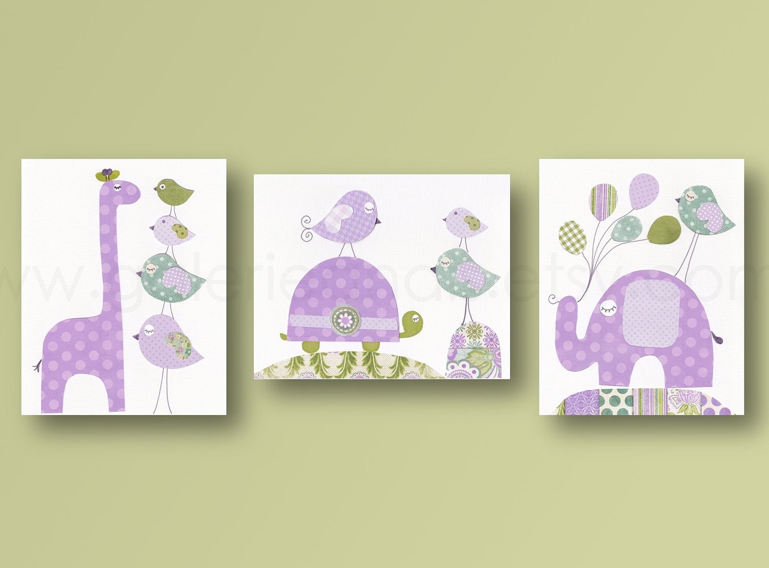 Girl room decor Nursery Art Baby Girl nursery decor turtle