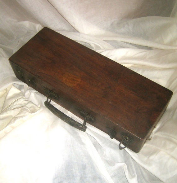Vintage Wooden Artist's Box by on Etsy