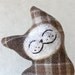 Cat Plush Folk Wool - Oak Ridge Cat