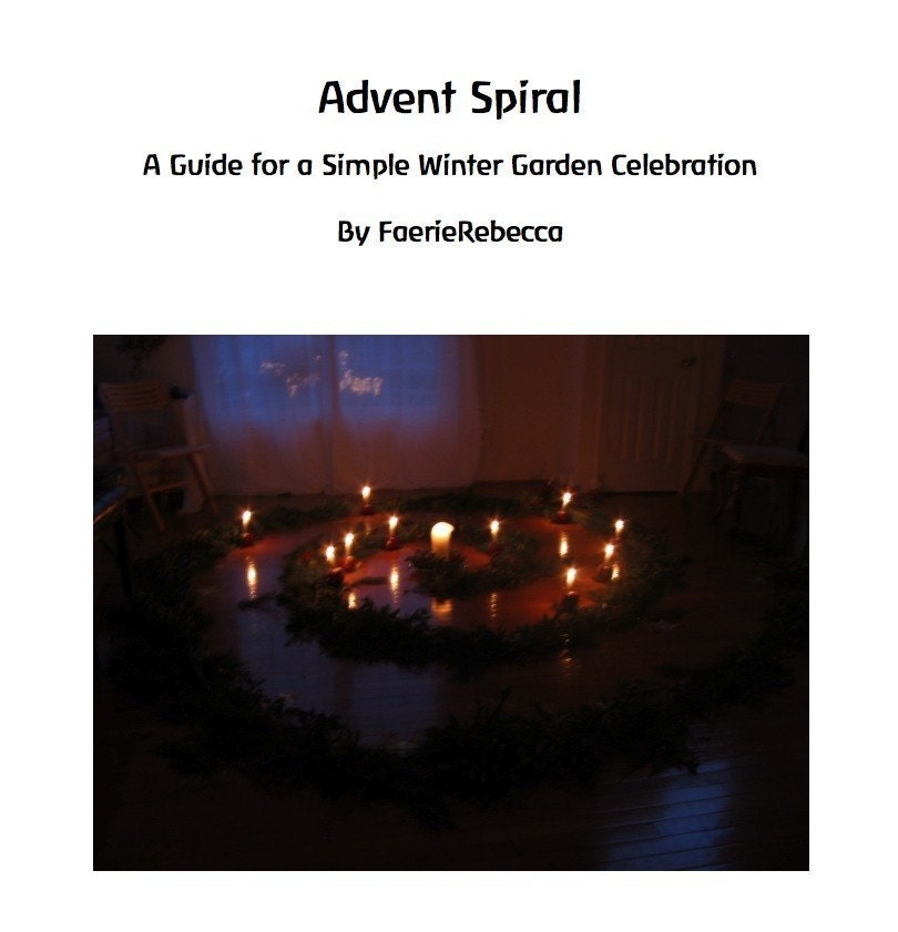 Advent Spiral/Winter Garden Guide for Waldorf by FaerieWaldorf