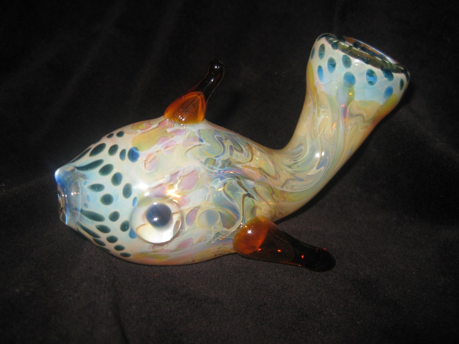 handblown glass fish