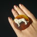 Leo. Vintage Zodiac Ring