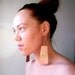 Vintage Copper. Chinese Statement Earrings