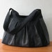 Black and Grey Denim Bag