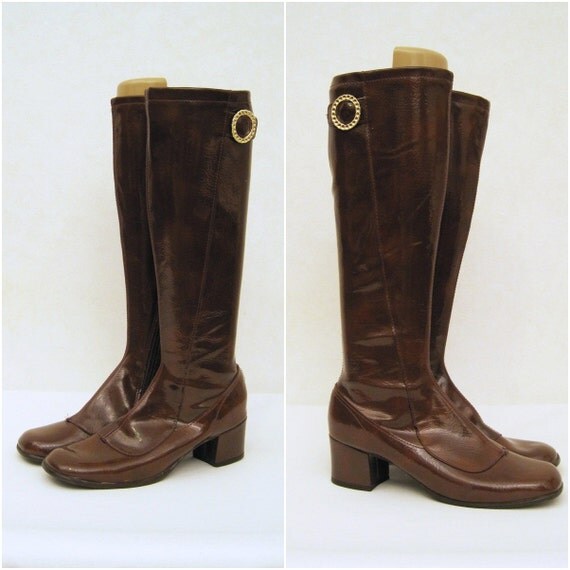 1960s knee high boots
