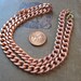 9 vintage NOS complete copper necklace with clasp lot