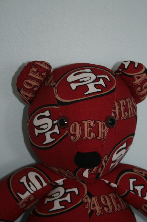 49ers teddy bear