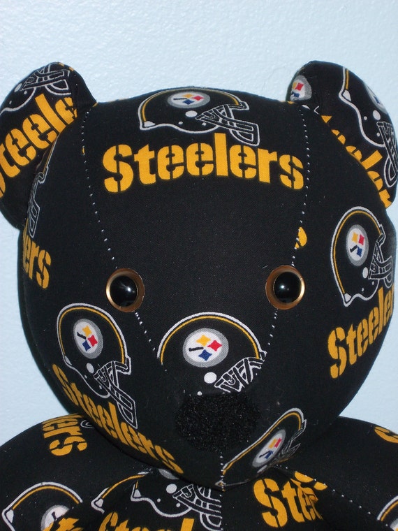 steelers stuffed bear