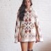 knit poncho hearts (os)